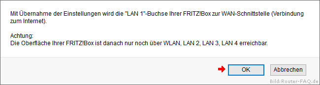 FRITZ!Box hinter einem Kabel-Modem 06.50 8